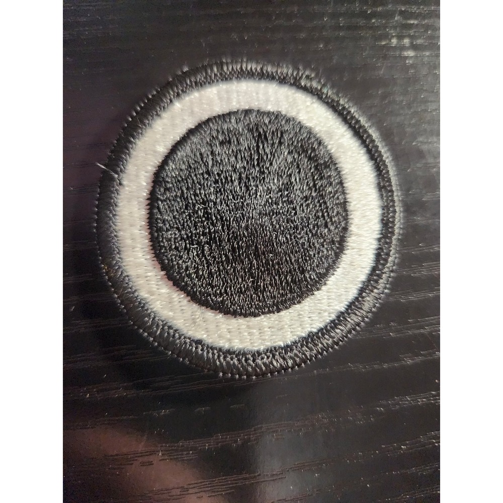 US Army Special Forces SFQC Graduate Patch Target Reticle Black White Q Course